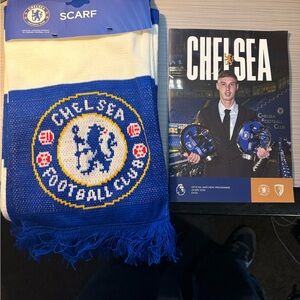 Brand New Chelsea Scarf w Booklet